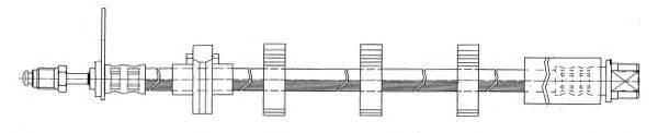 Тормозной шланг CEF 511684