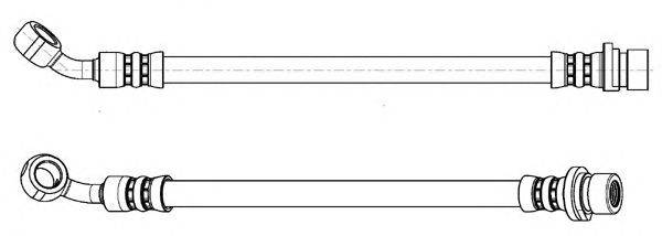 Тормозной шланг CEF 512653