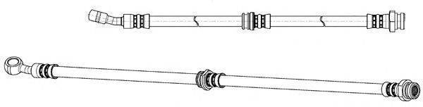 Тормозной шланг CEF 512661