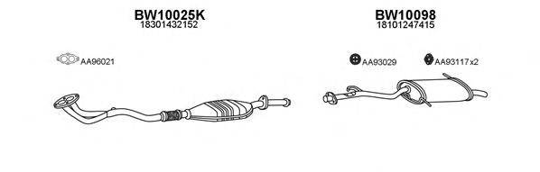 Система выпуска ОГ VENEPORTE 100002