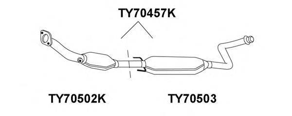 Катализатор VENEPORTE TY70502K