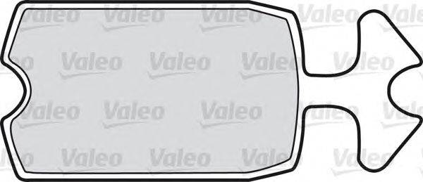 Комплект тормозных колодок, дисковый тормоз VALEO 598144