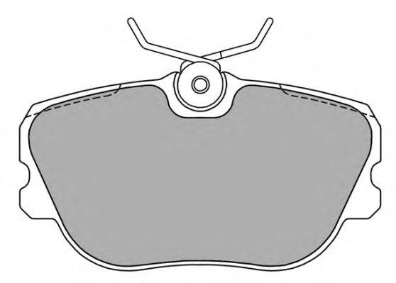 Комплект тормозных колодок, дисковый тормоз FREMAX FBP-0677