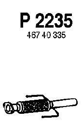 Труба выхлопного газа FENNO P2235