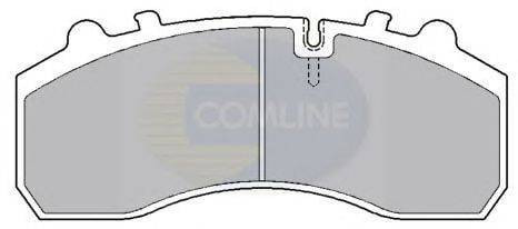 Комплект тормозных колодок, дисковый тормоз COMLINE CBP9049M