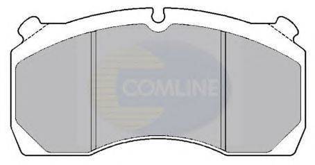 Комплект тормозных колодок, дисковый тормоз COMLINE CBP9056