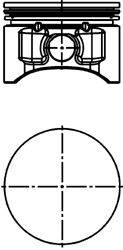 Поршень KOLBENSCHMIDT 40072600