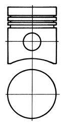 Поршень KOLBENSCHMIDT 91468620