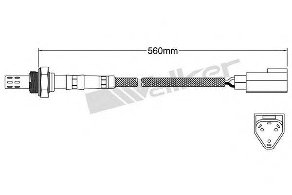 Лямбда-зонд ASHUKI 9200-46302