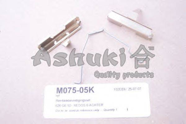Комплектующие, колодки дискового тормоза ASHUKI M075-05K