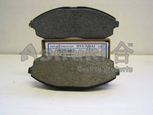 Комплект тормозных колодок, дисковый тормоз ASHUKI Y029-30J