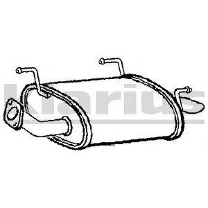 Глушитель выхлопных газов конечный KLARIUS 210811