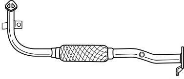 Труба выхлопного газа SIGAM 37133