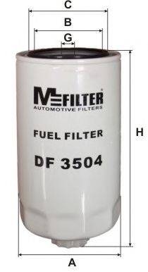 Топливный фильтр MFILTER DF3504