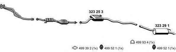 Система выпуска ОГ ERNST 030096