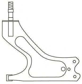 Рычаг независимой подвески колеса, подвеска колеса FRAP 3238