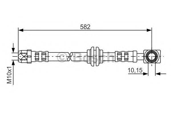 Тормозной шланг CF GOMMA 512078