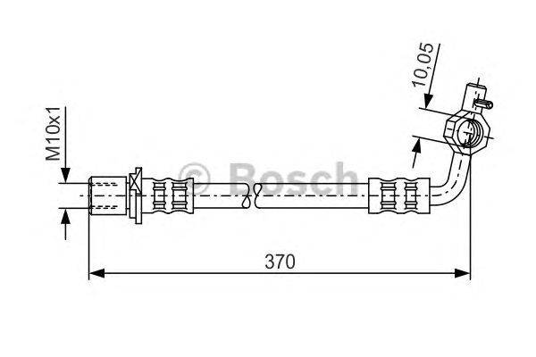 Тормозной шланг CF GOMMA 511947