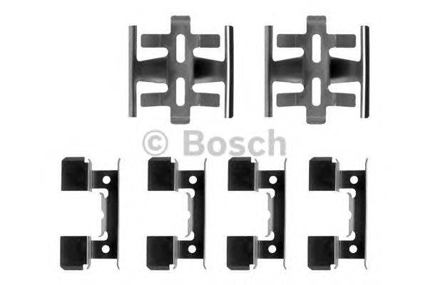 Комплектующие, колодки дискового тормоза BOSCH AP089