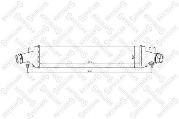 Интеркулер STELLOX 10-40208-SX