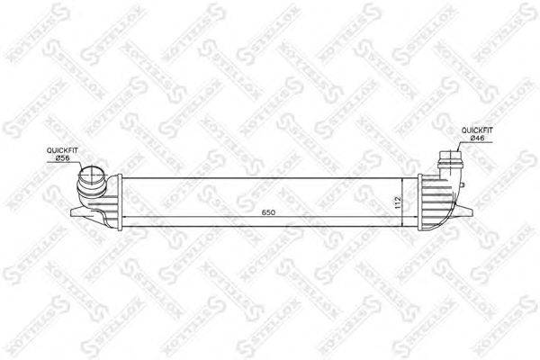 Интеркулер STELLOX 10-40210-SX