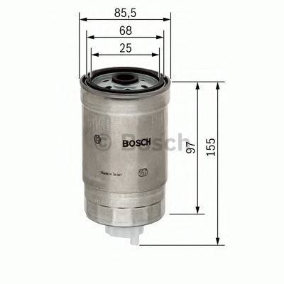Топливный фильтр BOSCH F 026 402 048