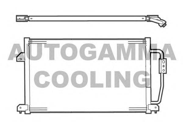 Конденсатор, кондиционер AUTOGAMMA 101735