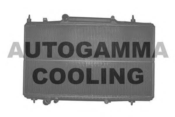 Радиатор, охлаждение двигателя AUTOGAMMA 102276