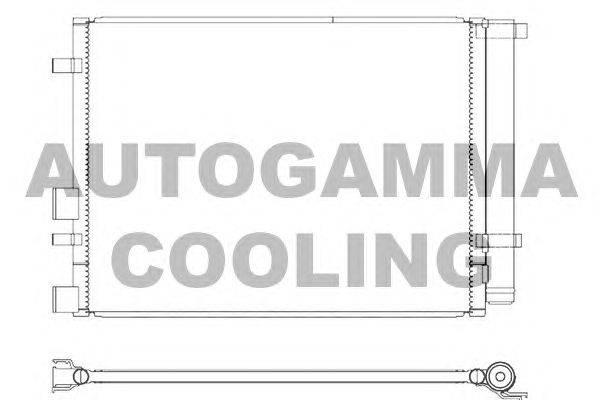 Конденсатор, кондиционер AUTOGAMMA 105828
