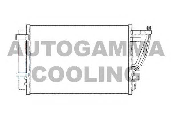 Конденсатор, кондиционер AUTOGAMMA 105966