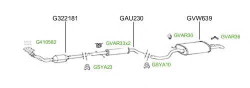 Система выпуска ОГ GT Exhaust 4823