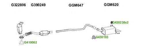 Система выпуска ОГ GT Exhaust 9953