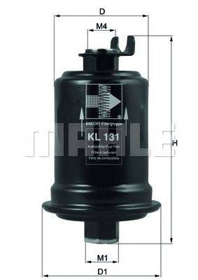 Топливный фильтр KNECHT KL131