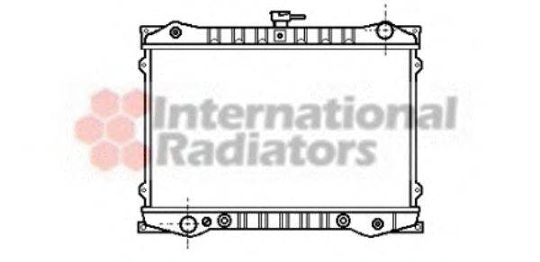 Радиатор, охлаждение двигателя KÜHLER SCHNEIDER 1610801