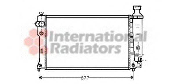 Радиатор, охлаждение двигателя 4SEASONS 122012