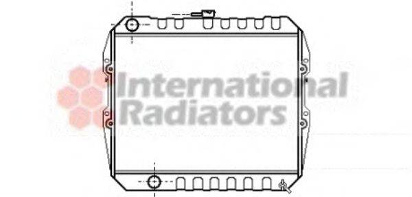 Радиатор, охлаждение двигателя VAN WEZEL 53002183
