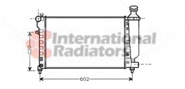 Радиатор, охлаждение двигателя 4SEASONS 106126