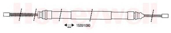 Трос, стояночная тормозная система MGA 34496