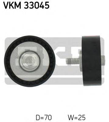 Паразитный / ведущий ролик, поликлиновой ремень SKF VKM 33045