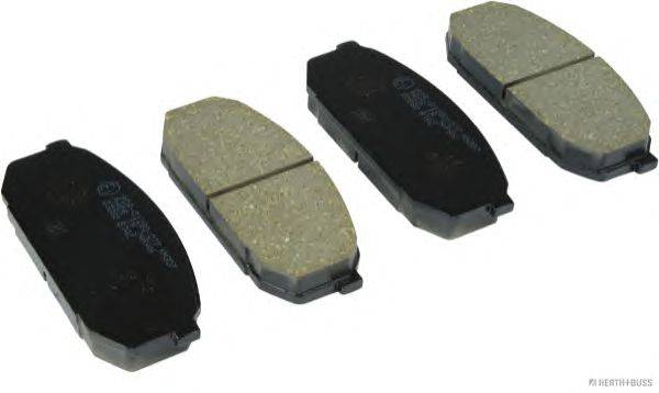 Комплект тормозных колодок, дисковый тормоз HERTH+BUSS JAKOPARTS J3603039
