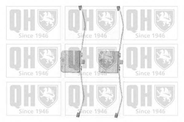 Комплектующие, колодки дискового тормоза QUINTON HAZELL BFK937