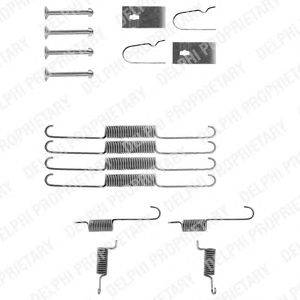 Комплектующие, тормозная колодка DELPHI LY1113