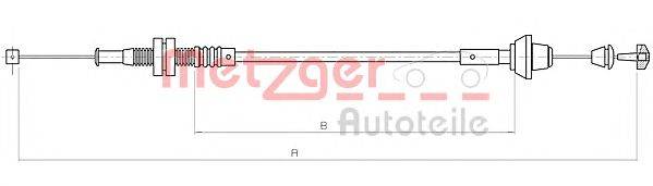 Тросик газа METZGER 11.0182