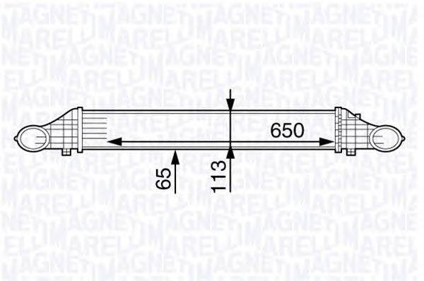 Интеркулер MAGNETI MARELLI 351319202140