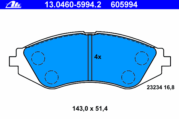 Комплект тормозных колодок, дисковый тормоз QUINTON HAZELL 064502