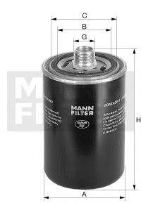 Гидрофильтр, автоматическая коробка передач MANN-FILTER WD9404