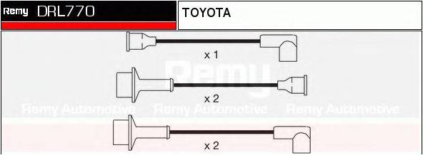 Комплект проводов зажигания DELCO REMY DRL770