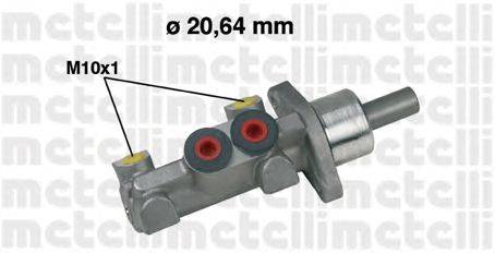 Главный тормозной цилиндр METELLI 050391