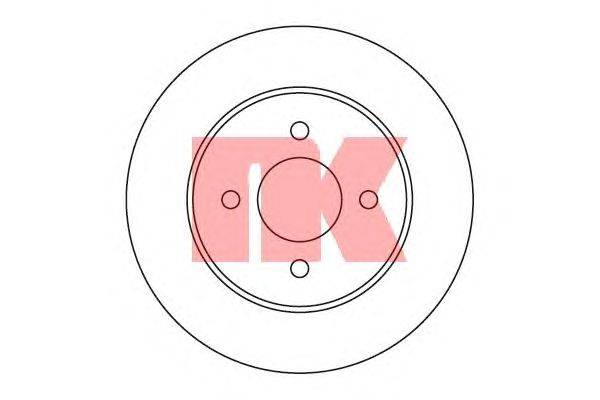Тормозной диск NK 202269