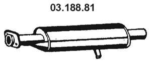 Средний глушитель выхлопных газов EBERSPÄCHER 03.188.81